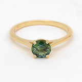 Scout Ring | Bi-Color Sapphire Modern Engagement Ring