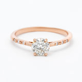 Laszlo Ring | Vintage Engagement Ring with Old European Diamonds