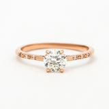 Laszlo Ring | Vintage Engagement Ring with Old European Diamonds