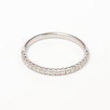 Claire Ring | Pavé Diamond Eternity Wedding Band