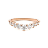 Orla Ring | Diamond Tiara Hugger Band
