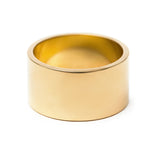 14k gold wide cigar band