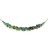 Custom 14k Gold Sapphire Necklace