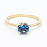 Calista Ring | Montana Sapphire Engagement Ring