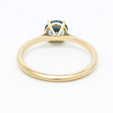 Calista Ring | Montana Sapphire Engagement Ring