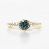 Tula Ring | 1.13 Carat Montana Sapphire & Diamond Ring