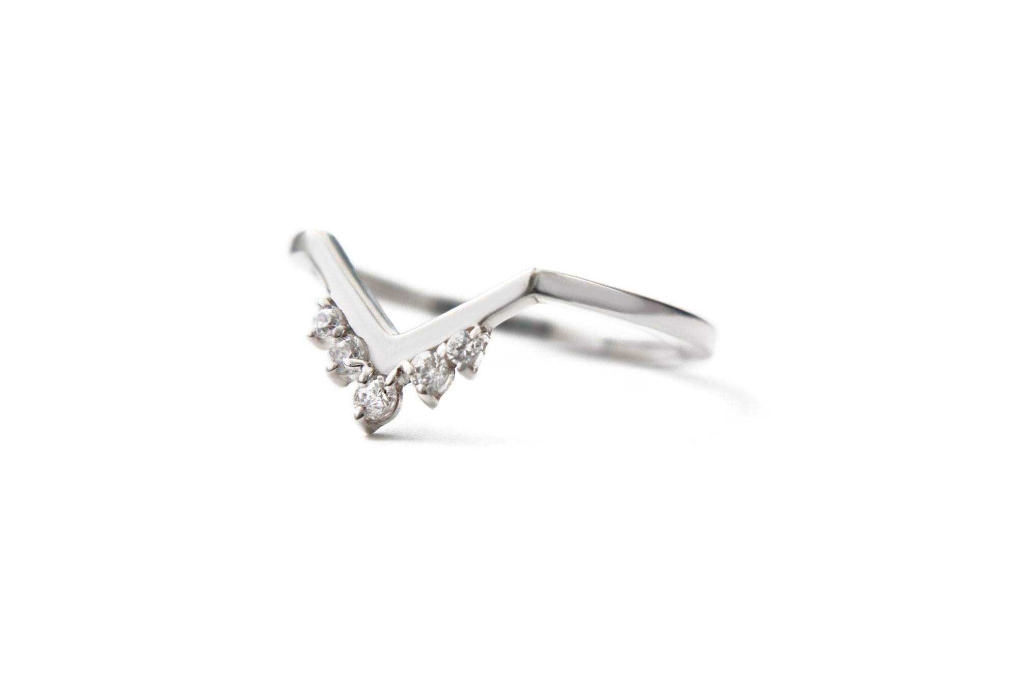 diamond wedding rings for women in 14k white gold 