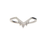 14k white gold diamond ring fine jewelry by Altana Marie